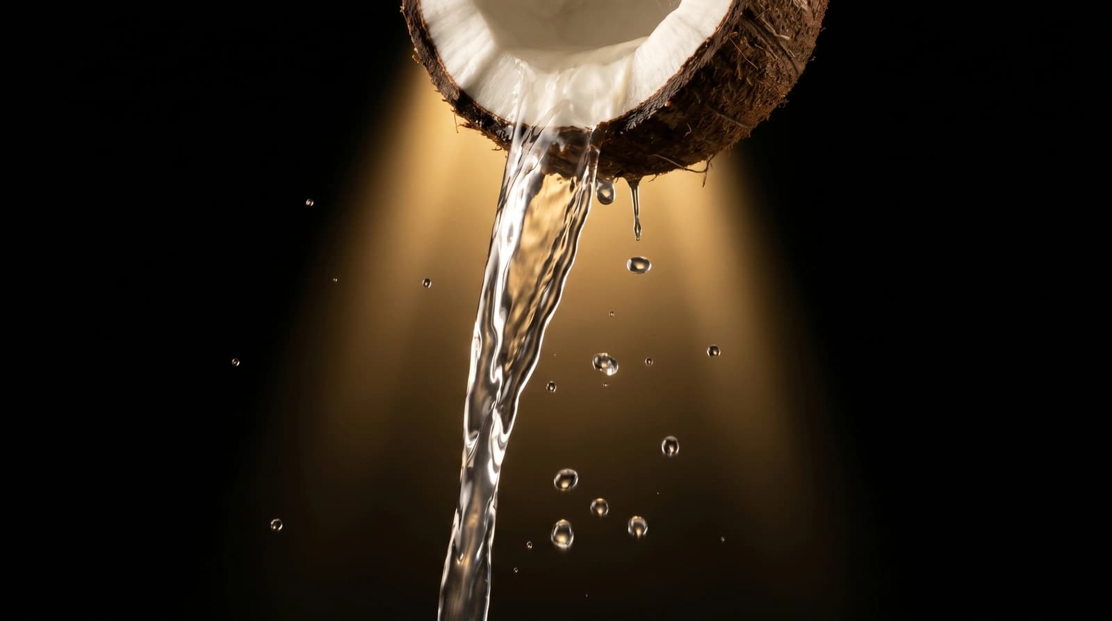 Real coconut water — the natural foundation of Aeris hydration