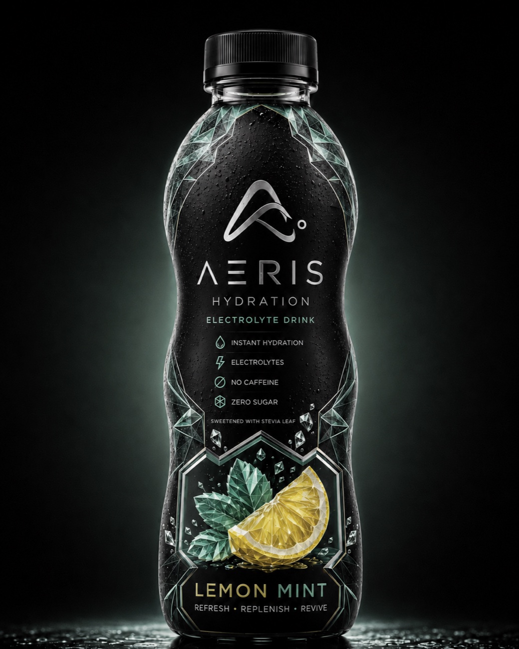 Aeris Hydration Lemon Mint bottle